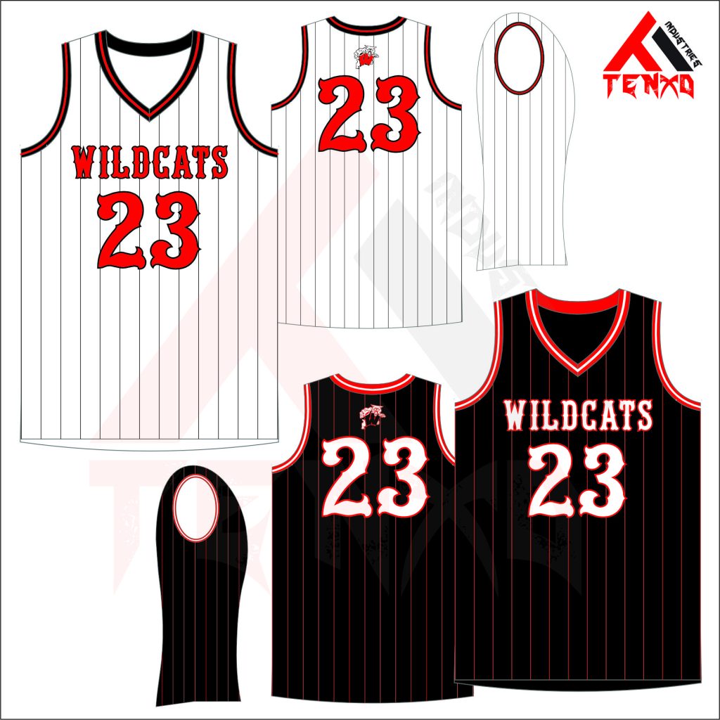 ART # TI-1419-Two Ply Reversible V-Neck Basketball Jersey