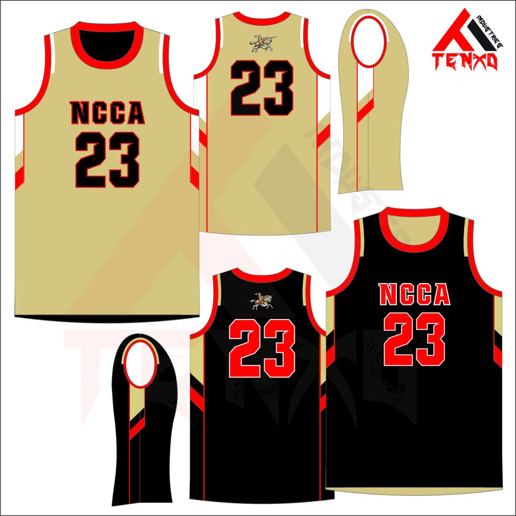 ART # TI-1422-Two Ply Reversible Round Neck Basketball Jersey
