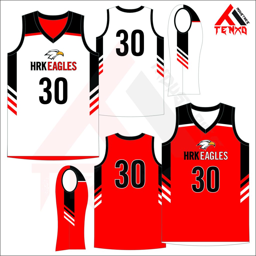 ART # TI-1423-Two Ply Reversible V-Neck Basketball Jersey
