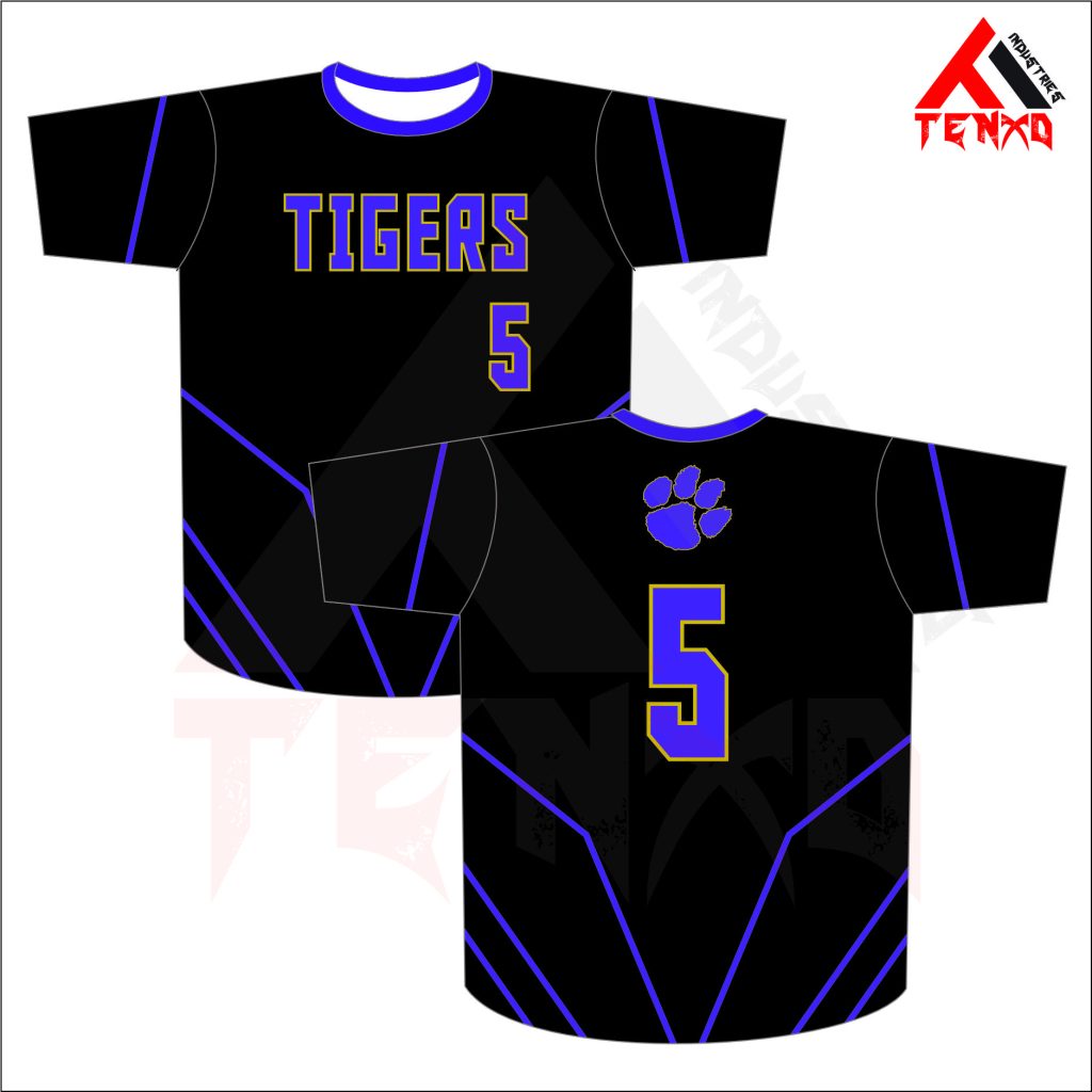 ART # TI-201-Baseball Crew Neck Jersey