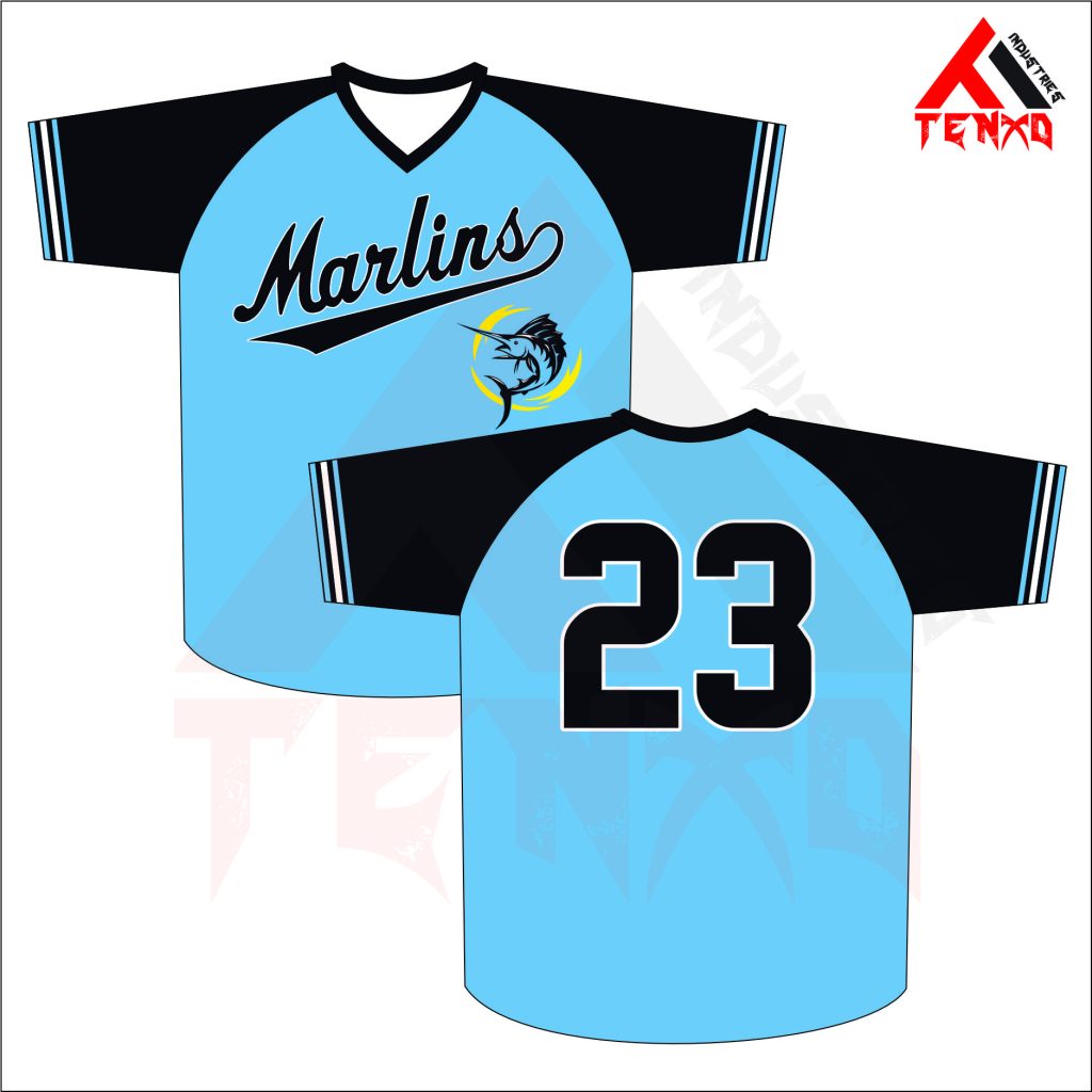 ART # TI-214-Baseball V-Neck Jersey