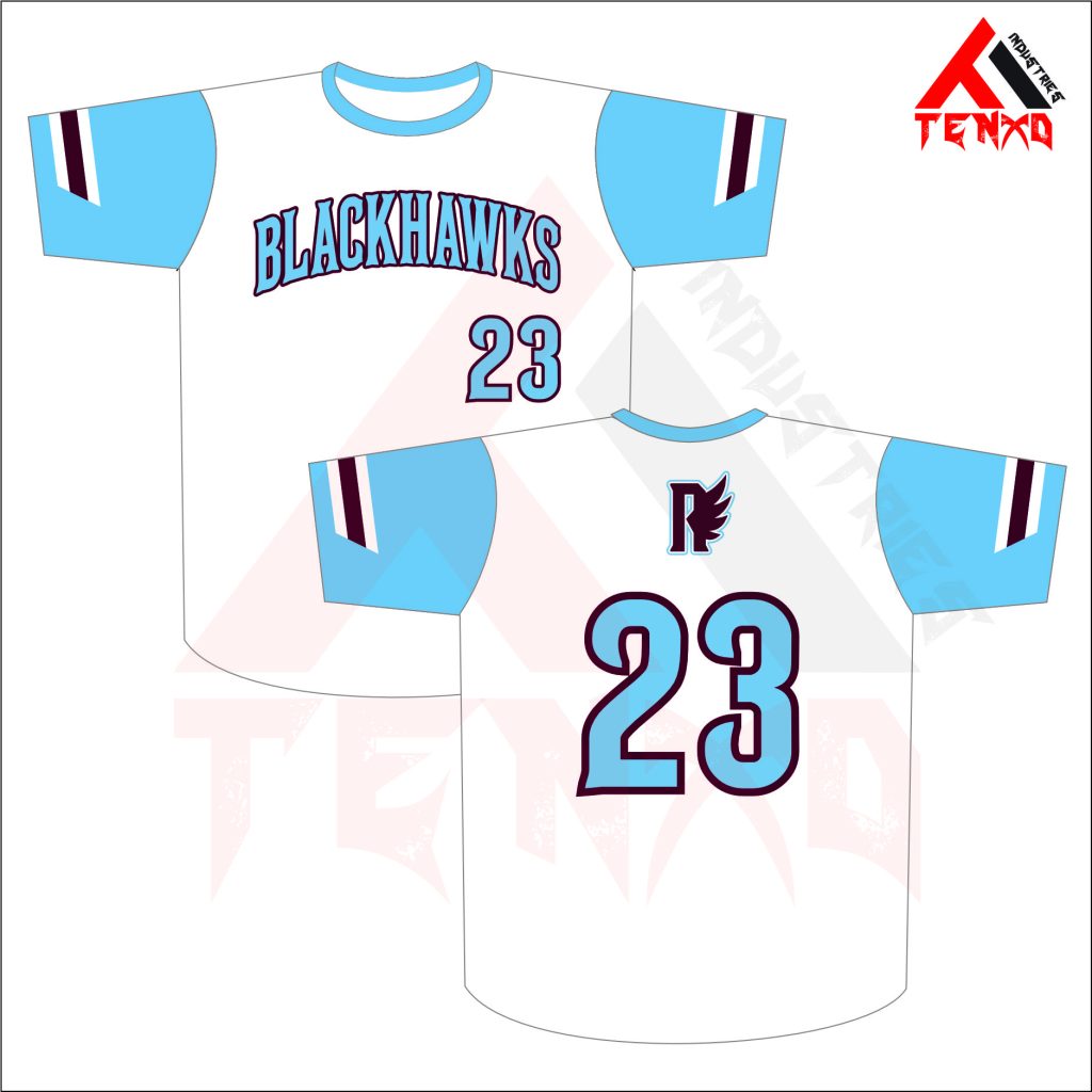 ART # TI-202-Baseball Crew Neck Jersey