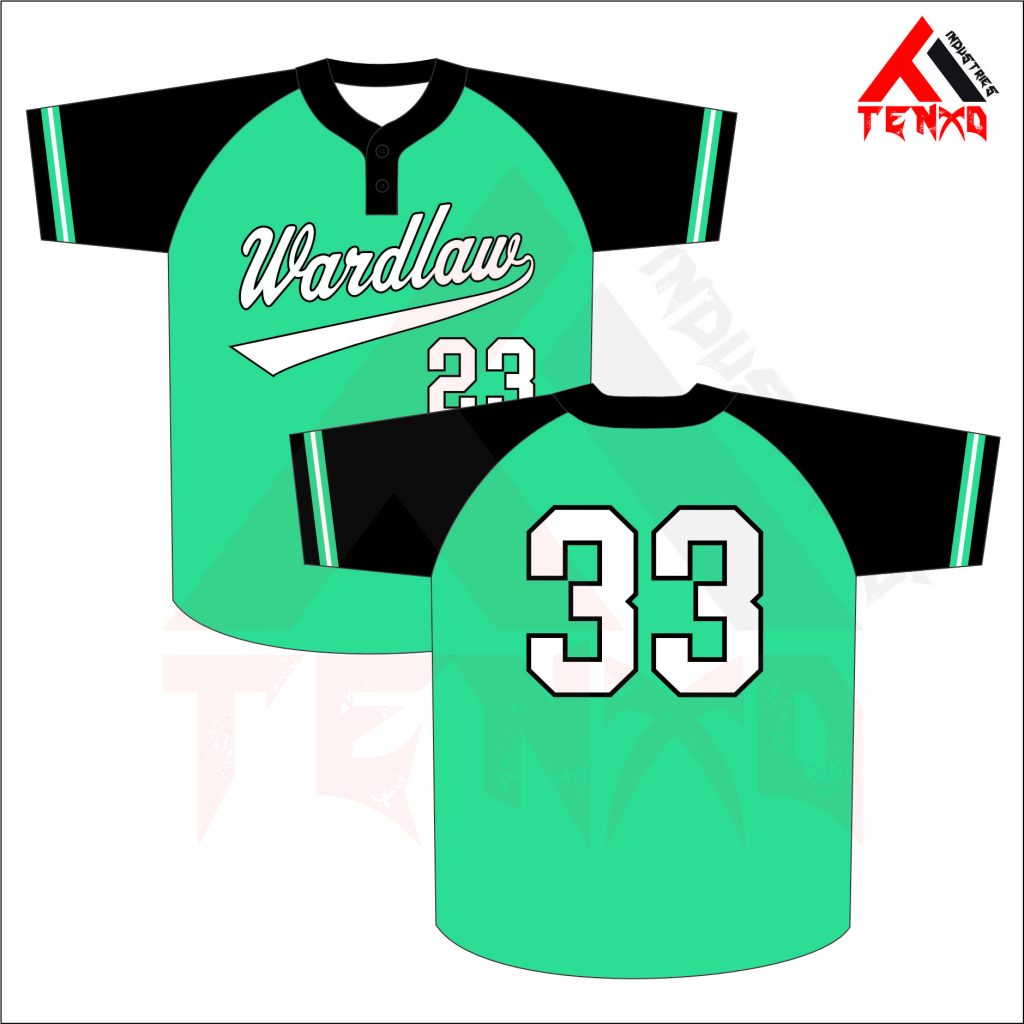 ART # TI-225-Baseball Two Button Jersey