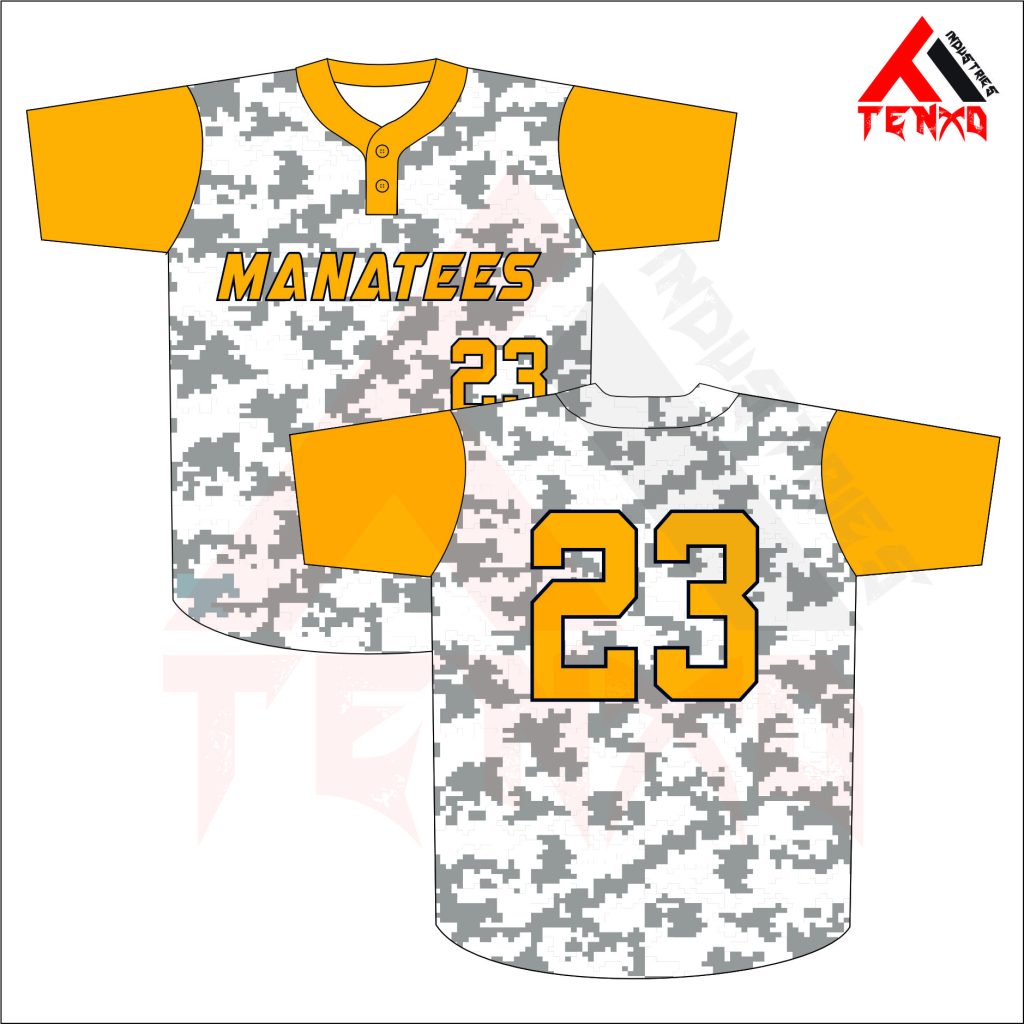 ART # TI-226-Baseball Two Button Jersey