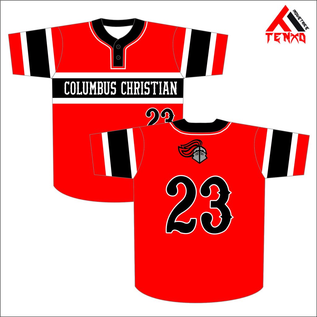 ART # TI-227-Baseball Two Button Jersey
