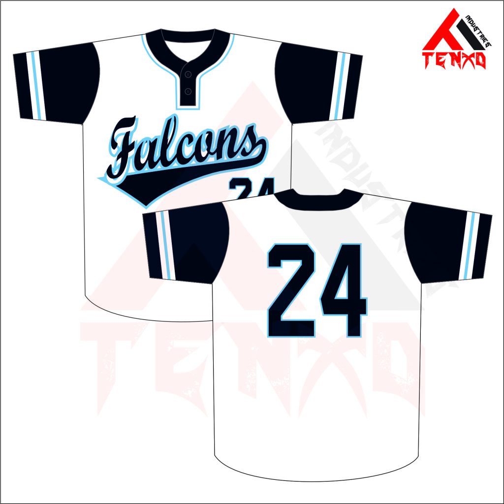 ART # TI-230-Baseball Two Button Jersey