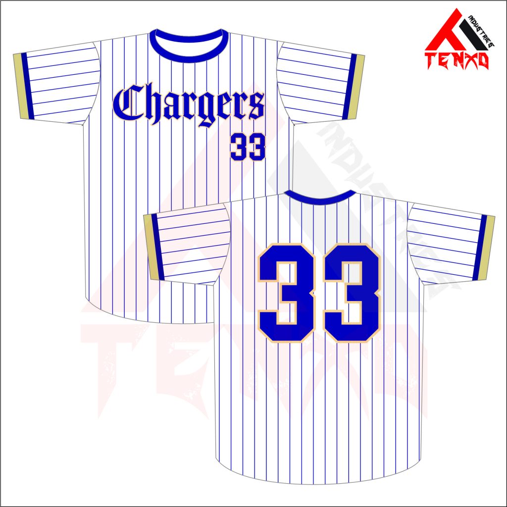 ART # TI-205-Baseball Crew Neck Jersey