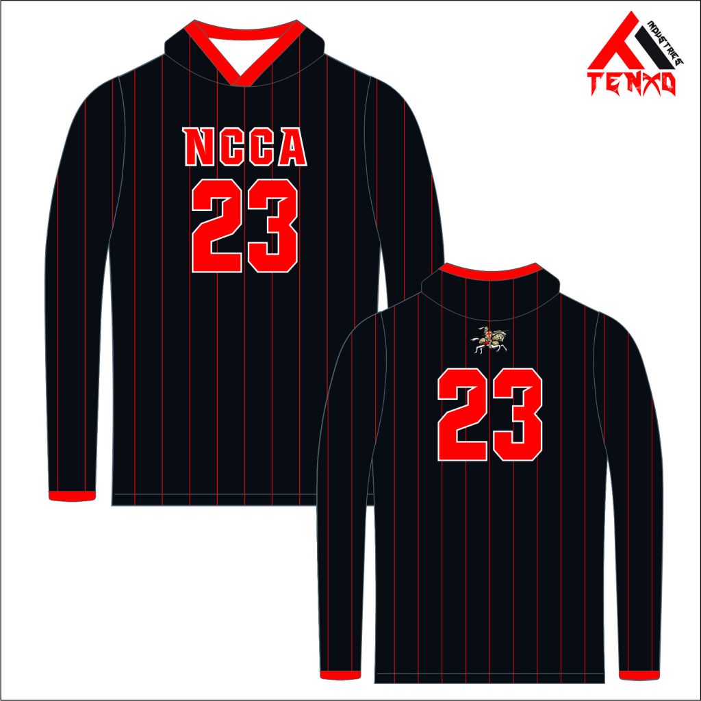 ART # TI-1463- Long Sleeve Basketball Hooded Shirt