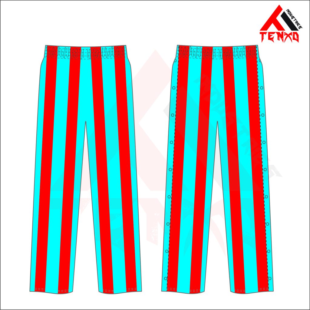 ART # TI-1469- Basketball Tear Way Pant With Side Snap Buttons