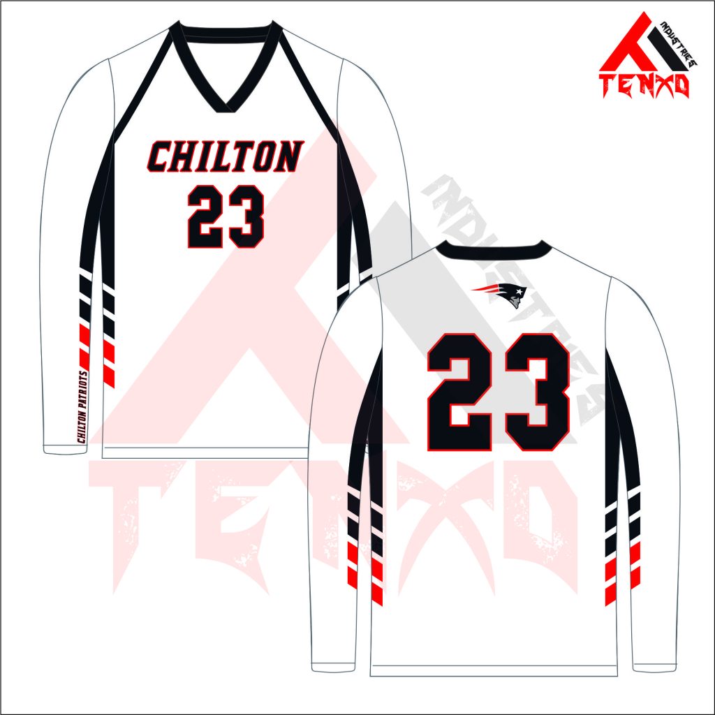 ART # TI-1211- Long Sleeve Volleyball Jersey