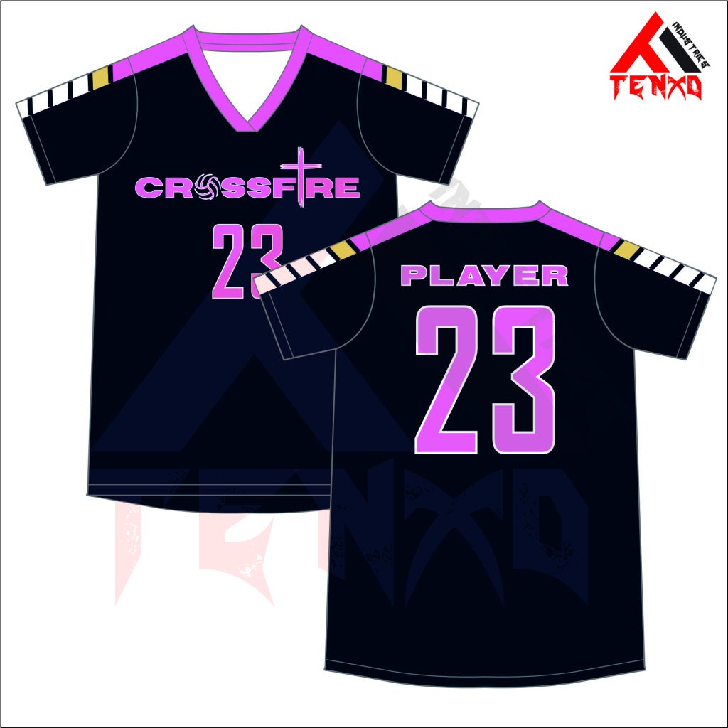 ART # TI-1214- Short Sleeve Volleyball Jersey