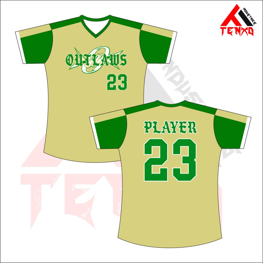 ART # TI-102-Softball V-Neck Jersey