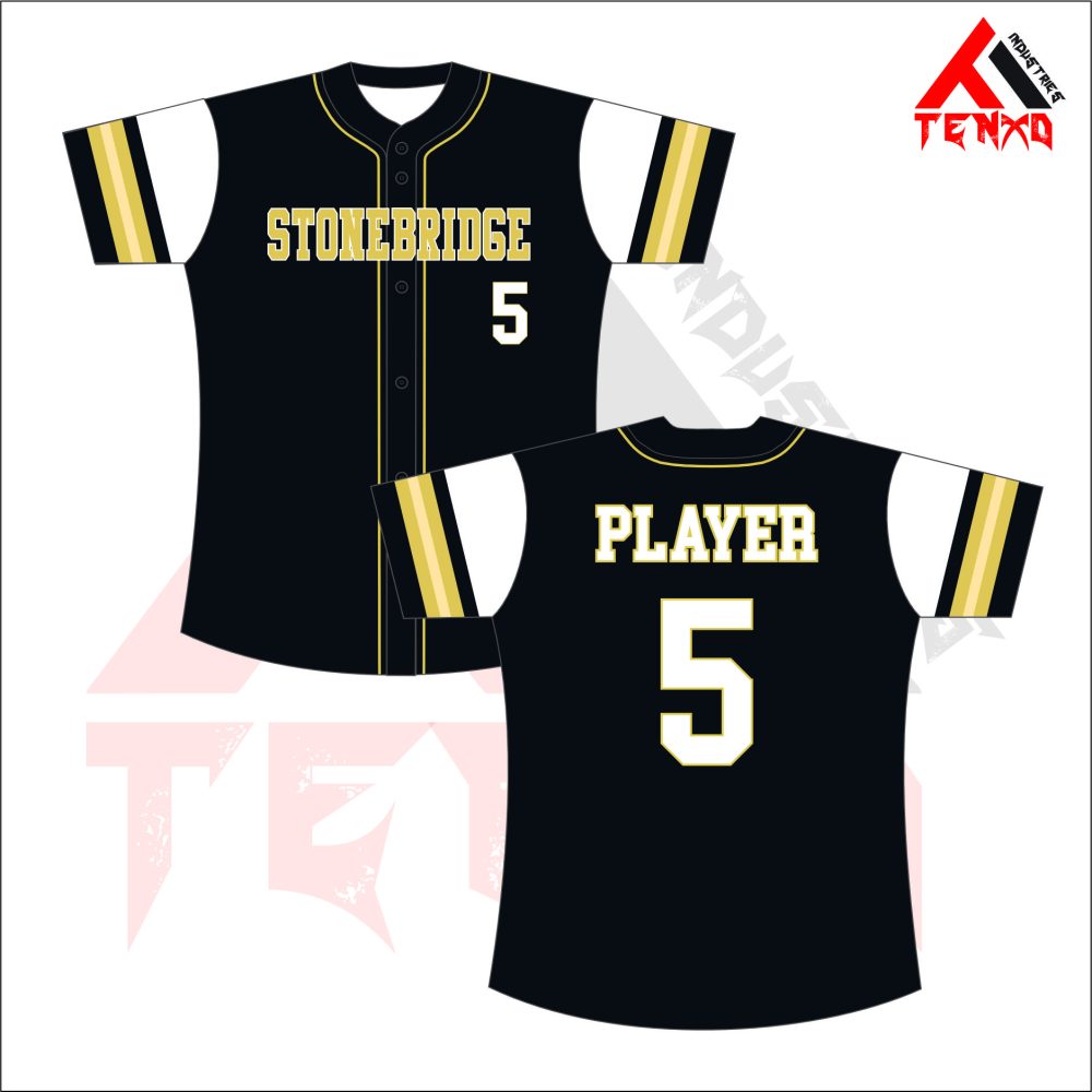 ART # TI-121-Softball Full Button Jersey