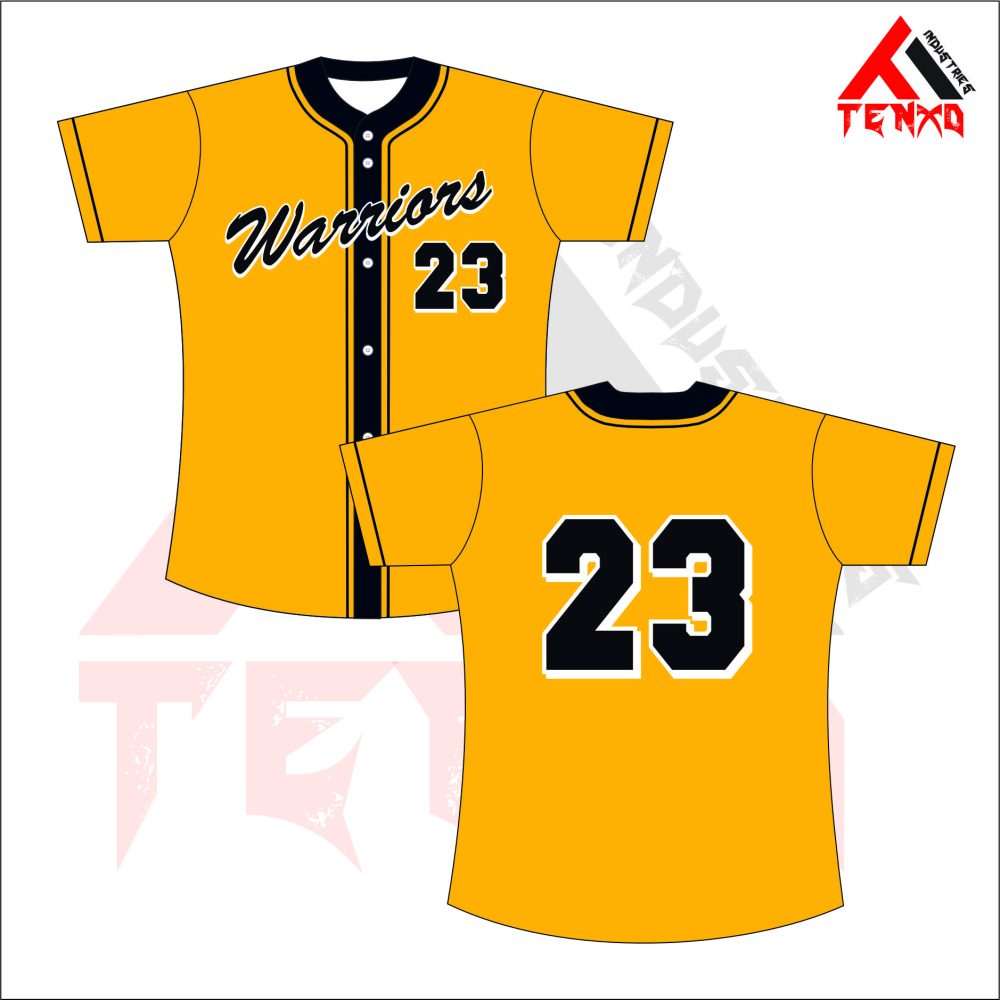 ART # TI-125-Softball Full Button Jersey