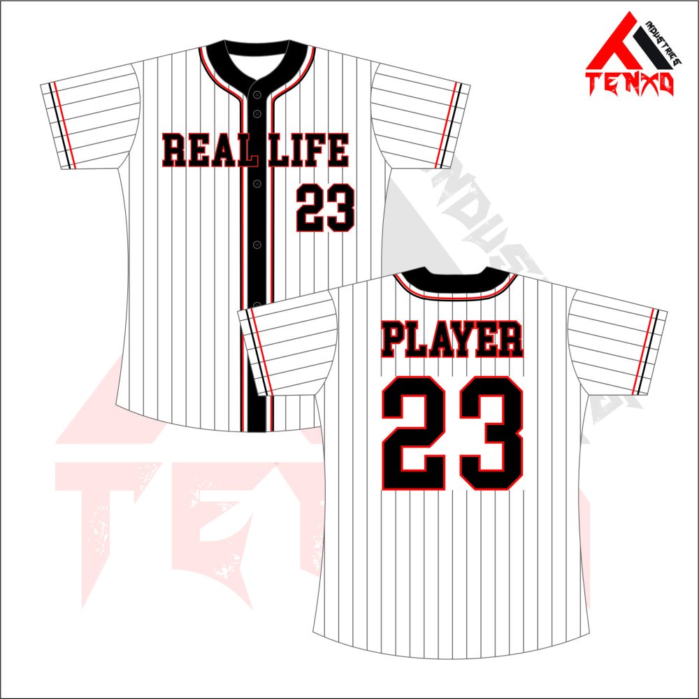 ART # TI-128-Softball Full Button Jersey