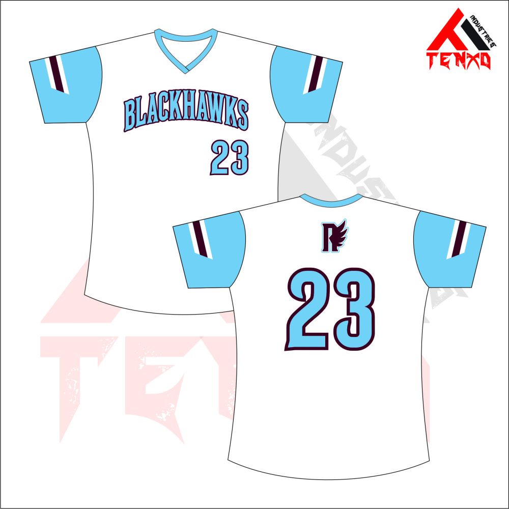 ART # TI-103-Softball V-Neck Jersey