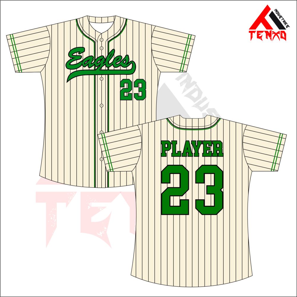 ART # TI-130-Softball Full Button Jersey