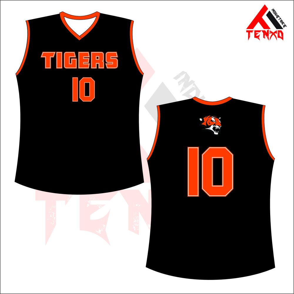 ART # TI-137-Softball V-Neck Sleeveless Jersey