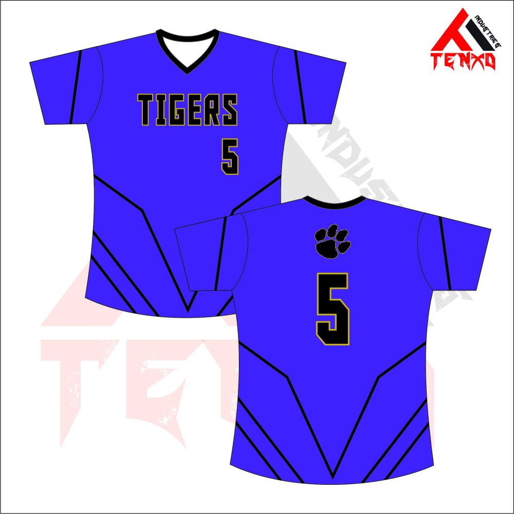 ART # TI-104-Softball V-Neck Jersey