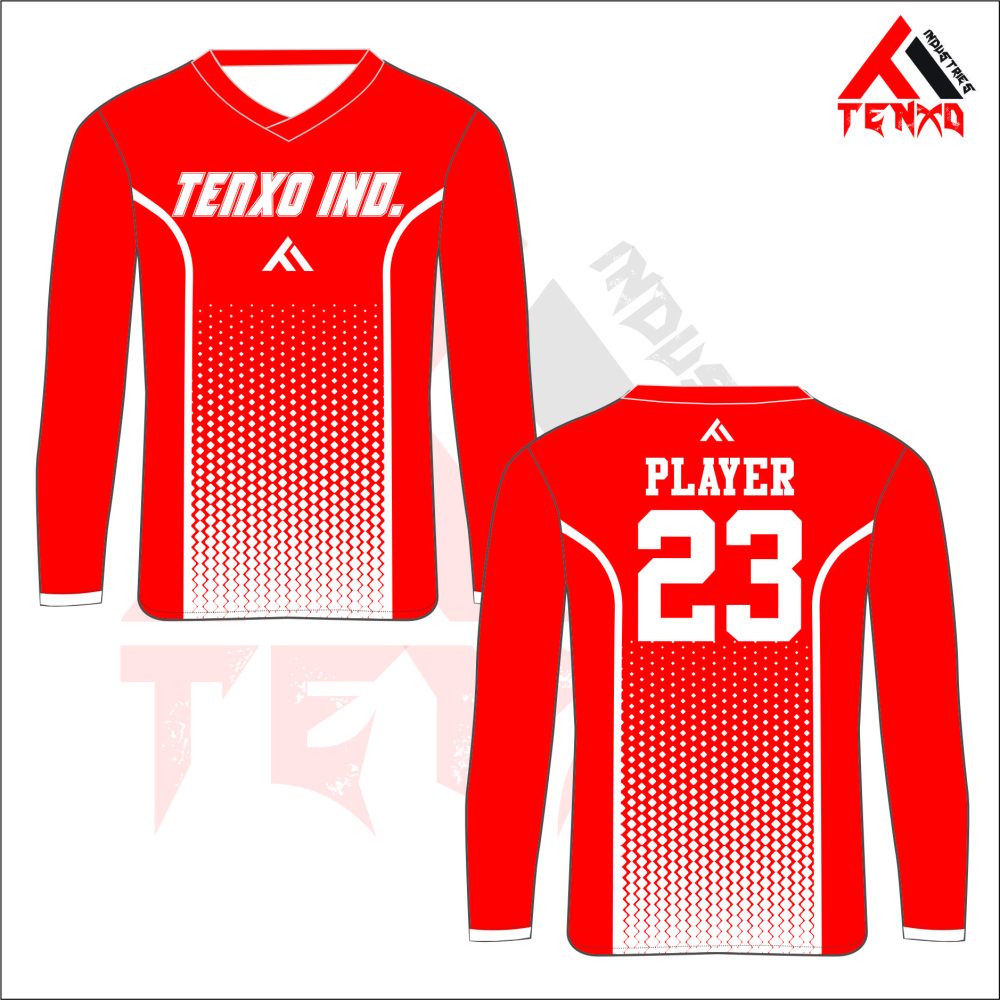 ART # TI-911- Long Sleeve V-Neck Shirts