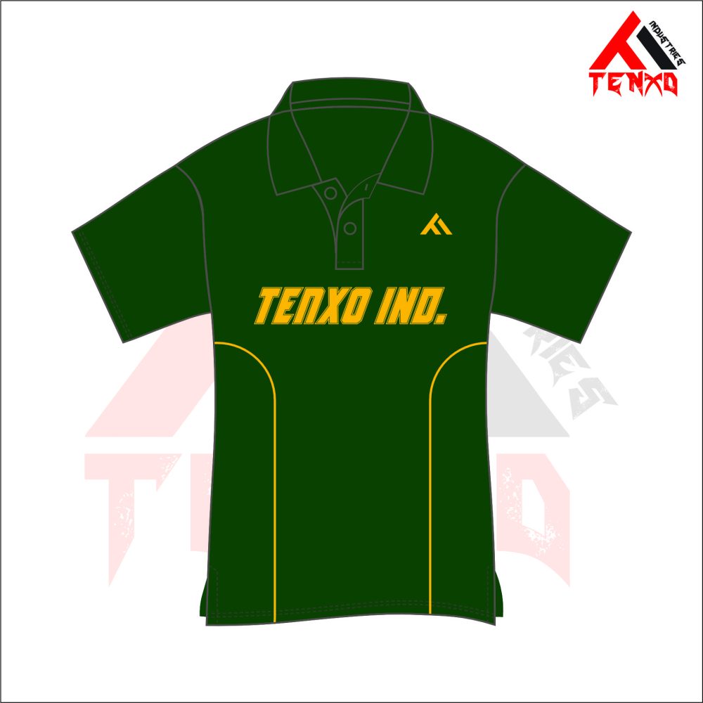 ART # TI-926-Short Sleeve Polo Shirts (Cut & Stitch With Front Piping)