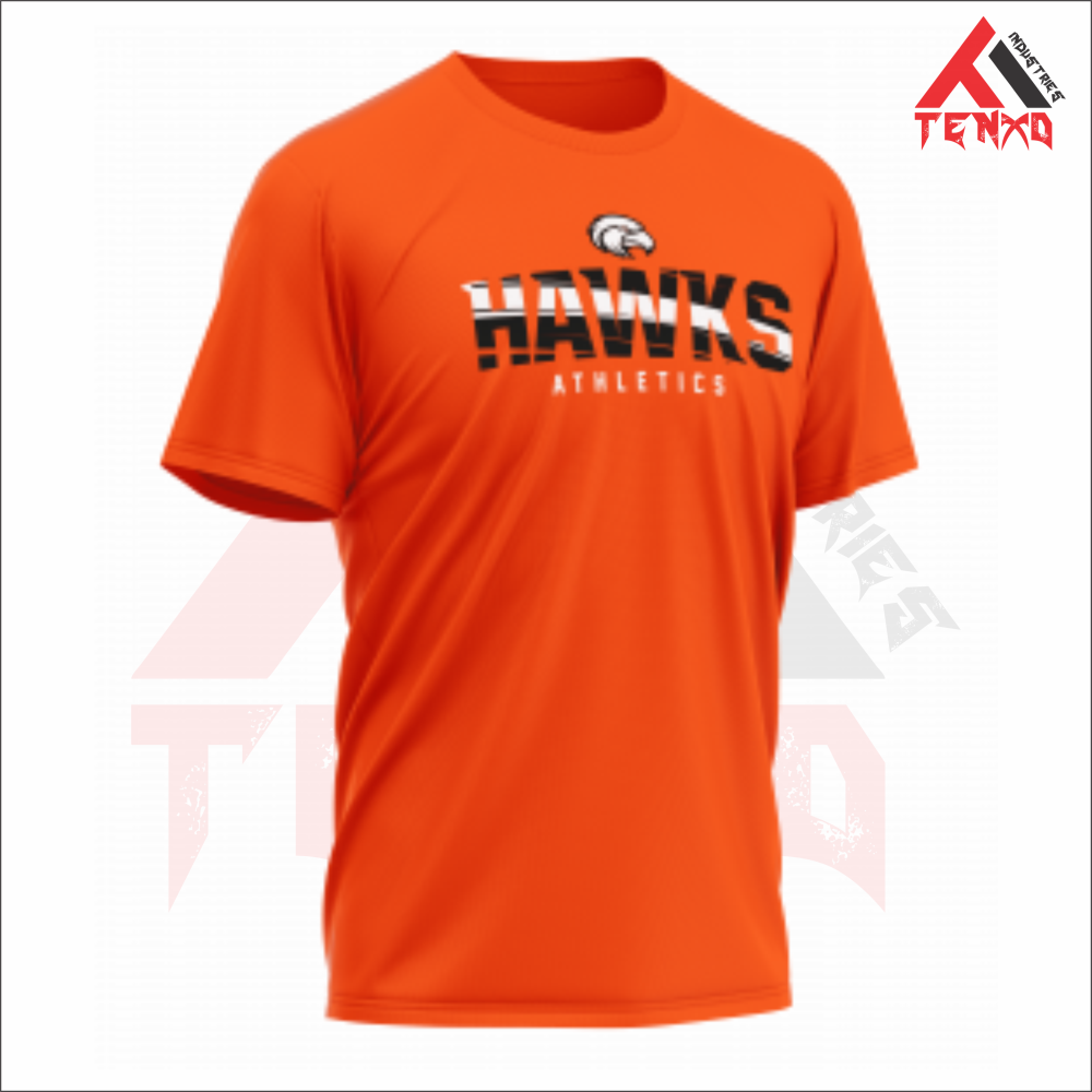 ART # TI-CT17-Cut & Stitch Cotton T-Shirt With Front Printing