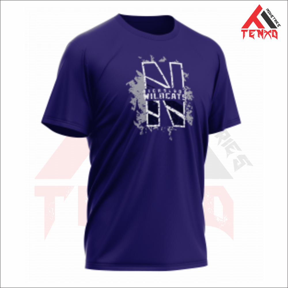 ART # TI-CT19-Cut & Stitch Cotton T-Shirt With Front Printing