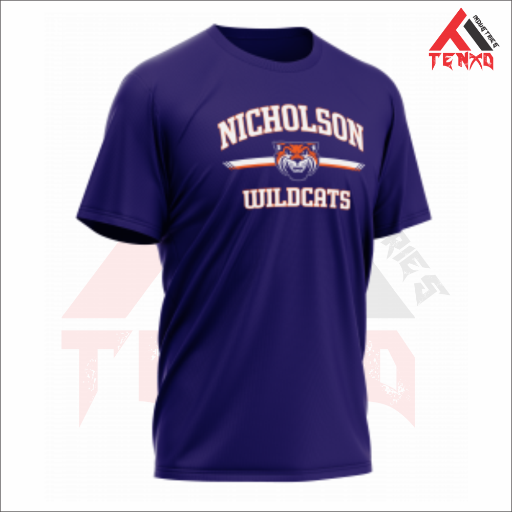ART # TI-CT07-Cut & Stitch Cotton T-Shirt With Front Printing