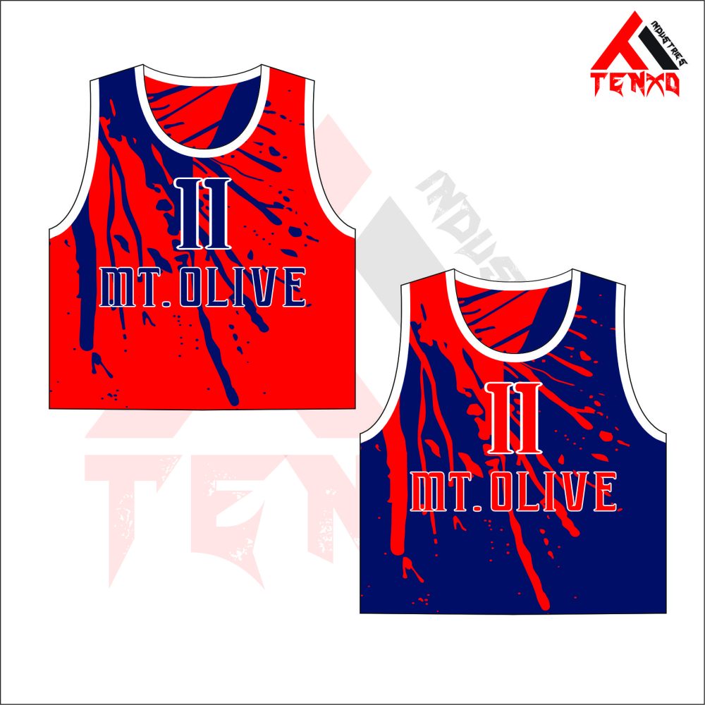 ART # TI-608-Lacrosse Reversible Wide Shoulder Jerseys